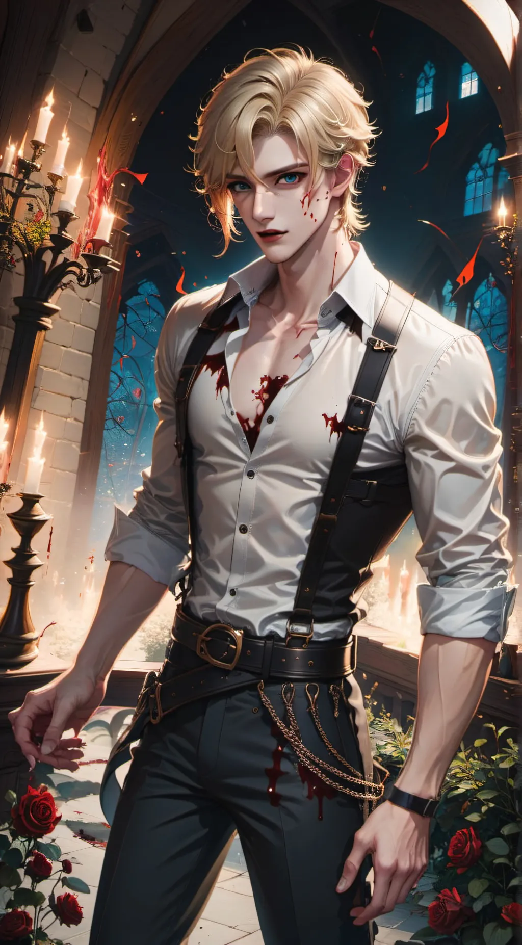 ai character: Alexander  background