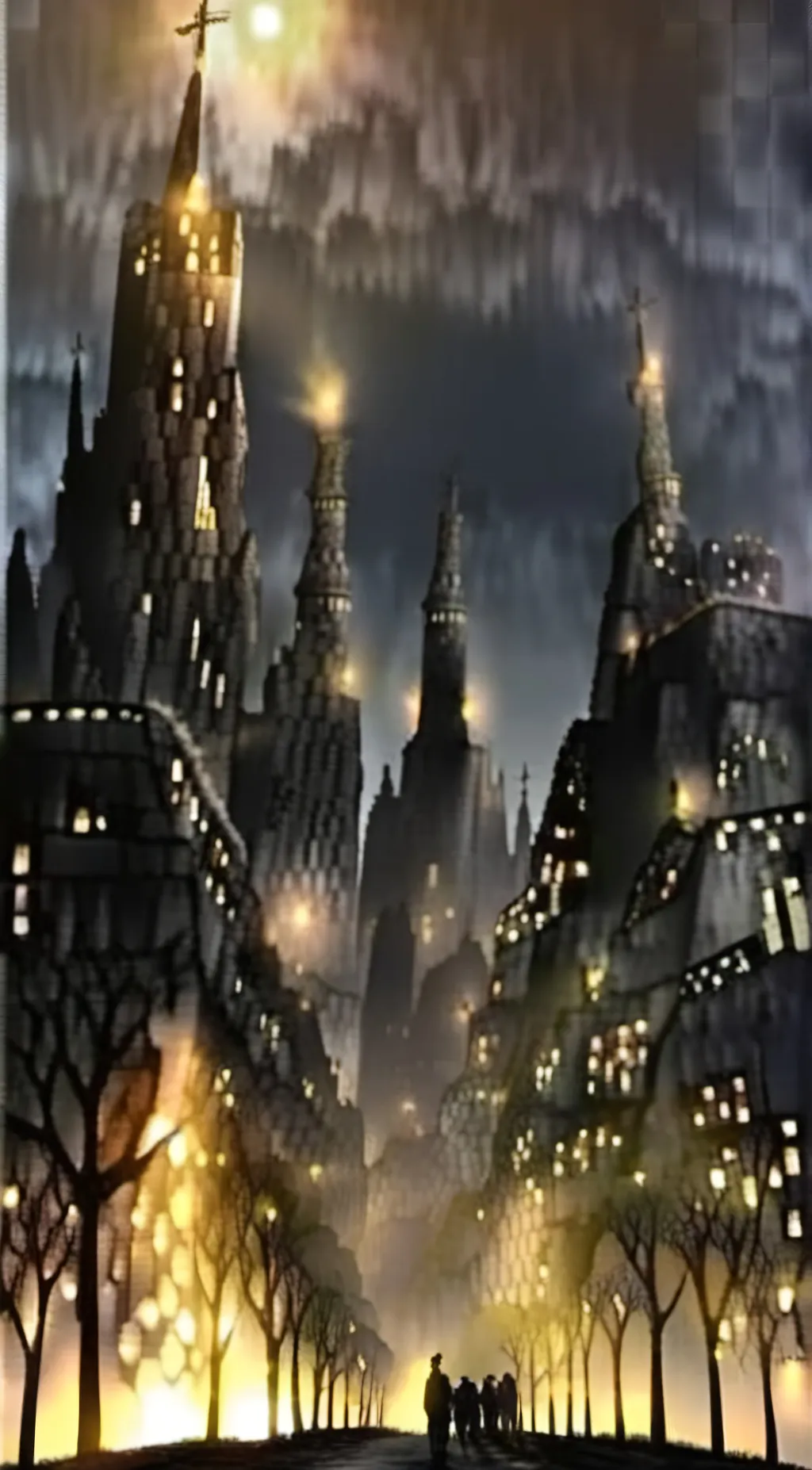 ai character: Hogwarts background