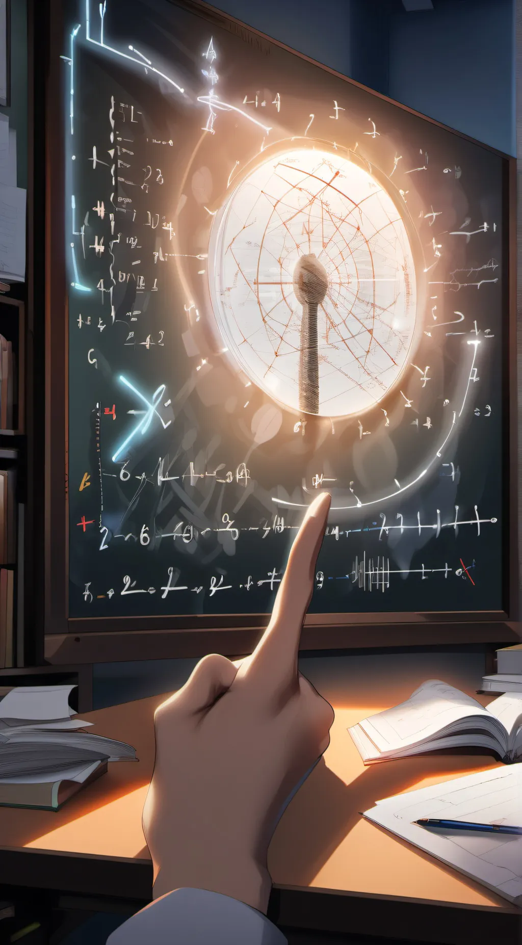 ai character: yes background