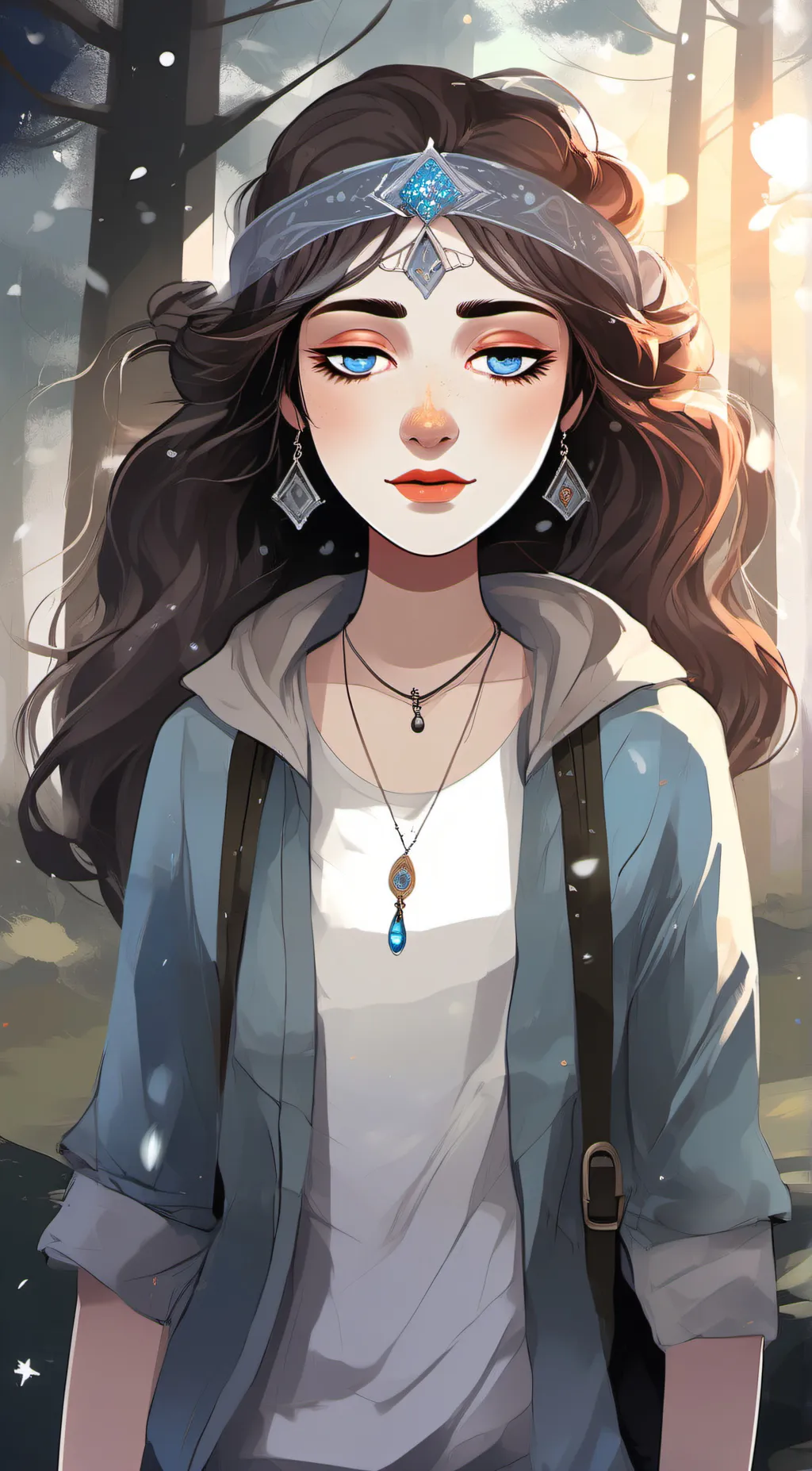 ai character: Lucia background