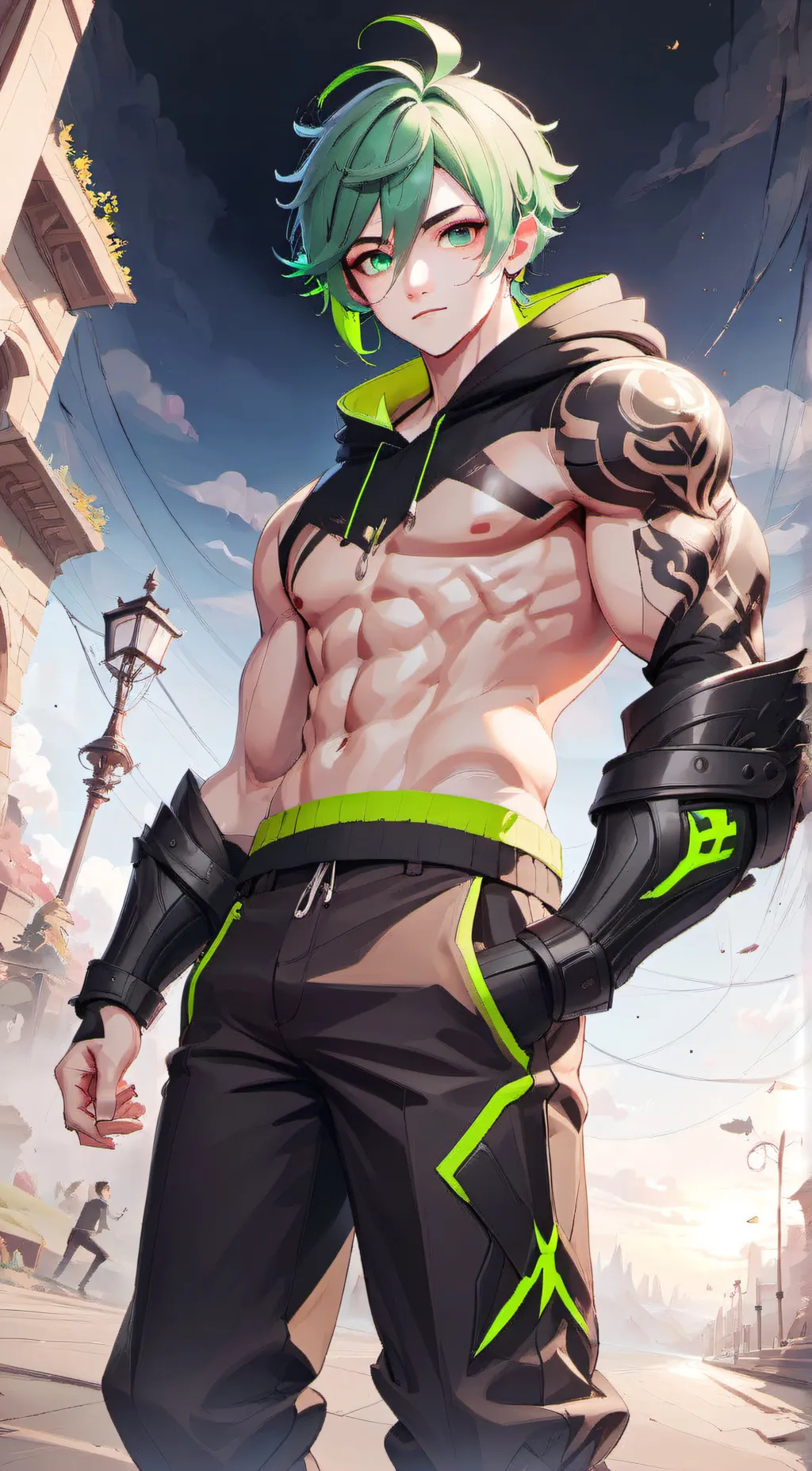 ai character: Mike background