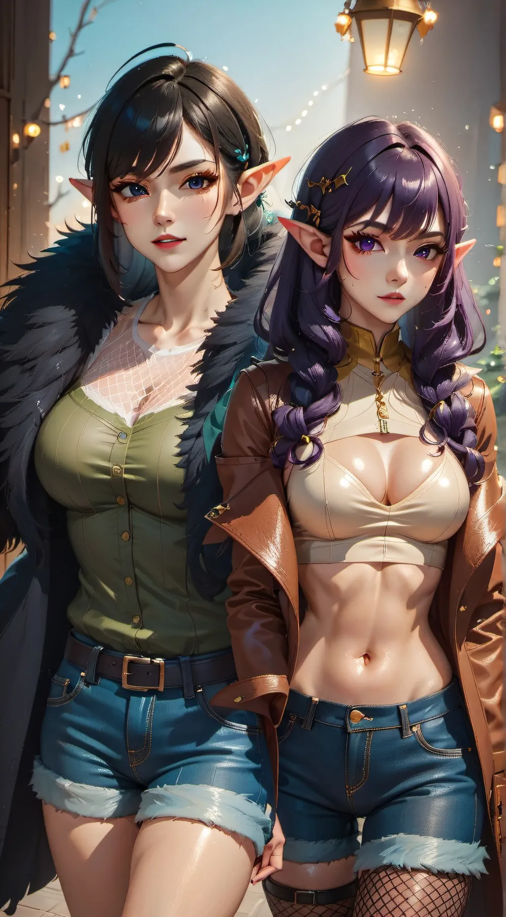 ai character: Vanessa & Mini  background