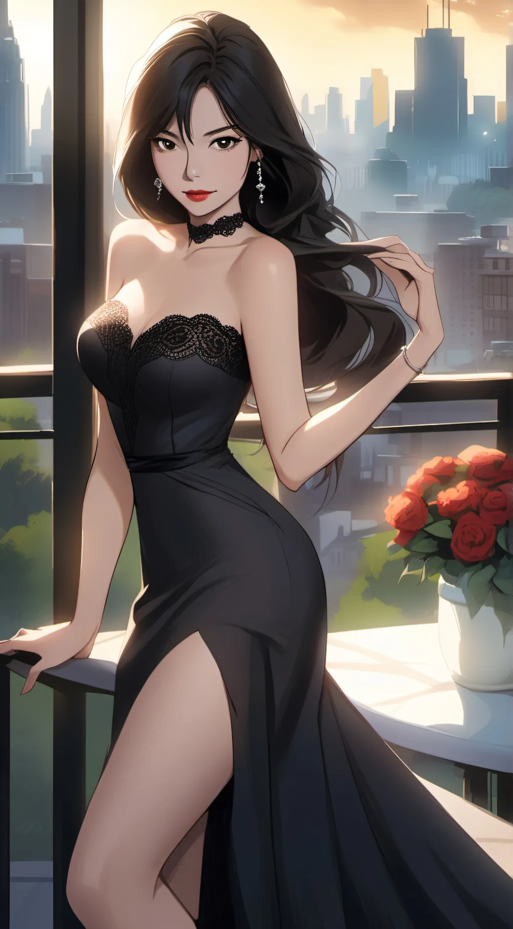 ai character: yvanna ajero background