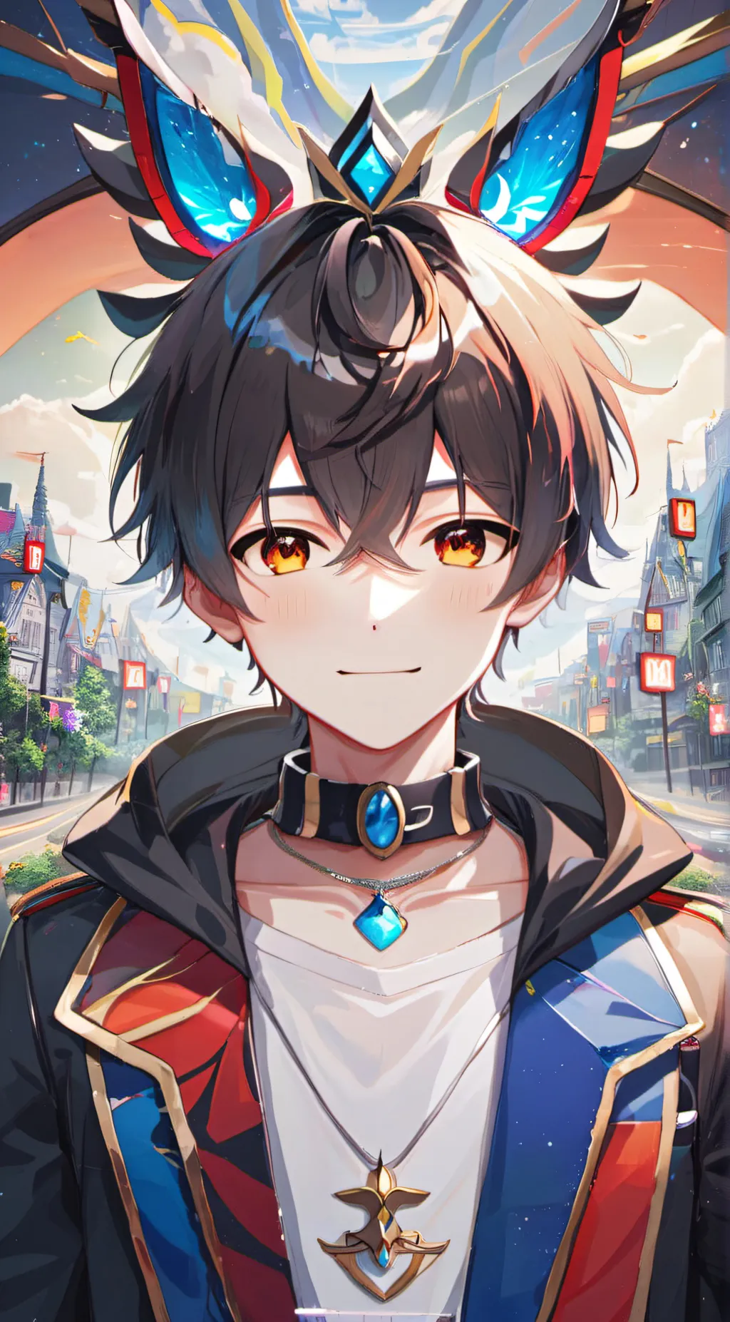 ai character: Bowser Jr  background