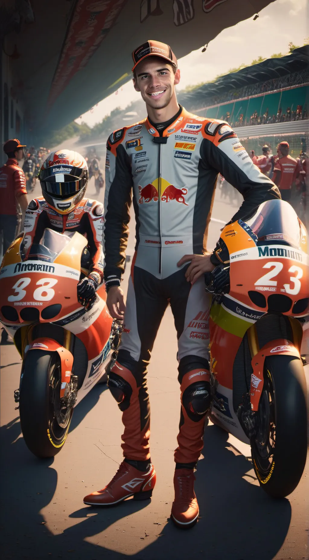 ai character: Joan Mir background