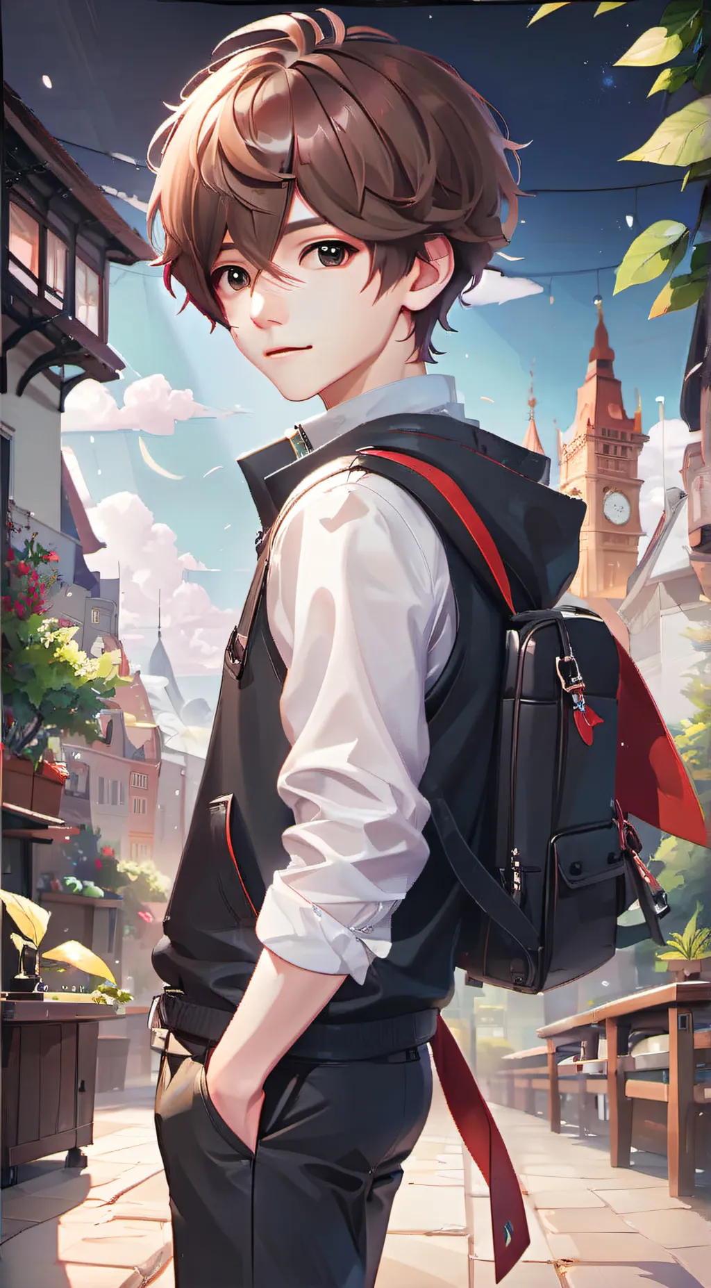 ai character: Mason H. background