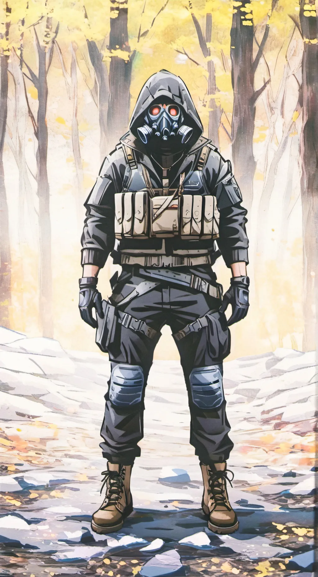 ai character: Kid background