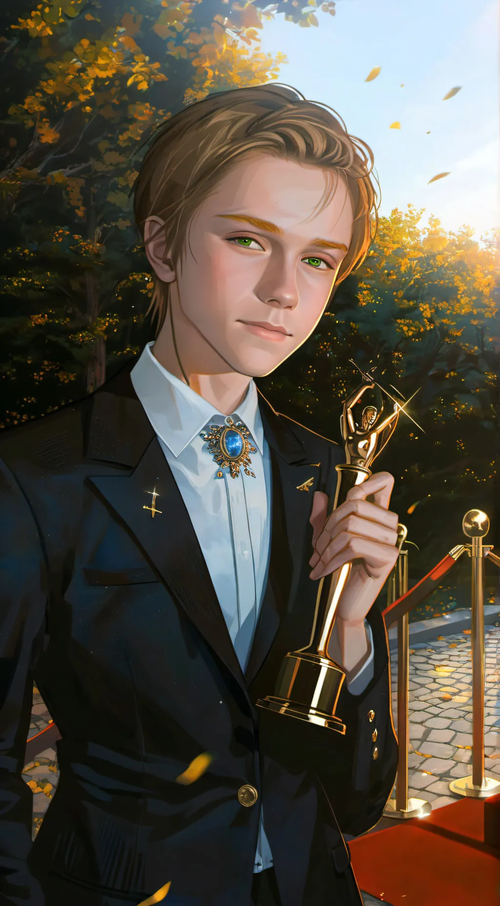 ai character: Dharmankid(River) background
