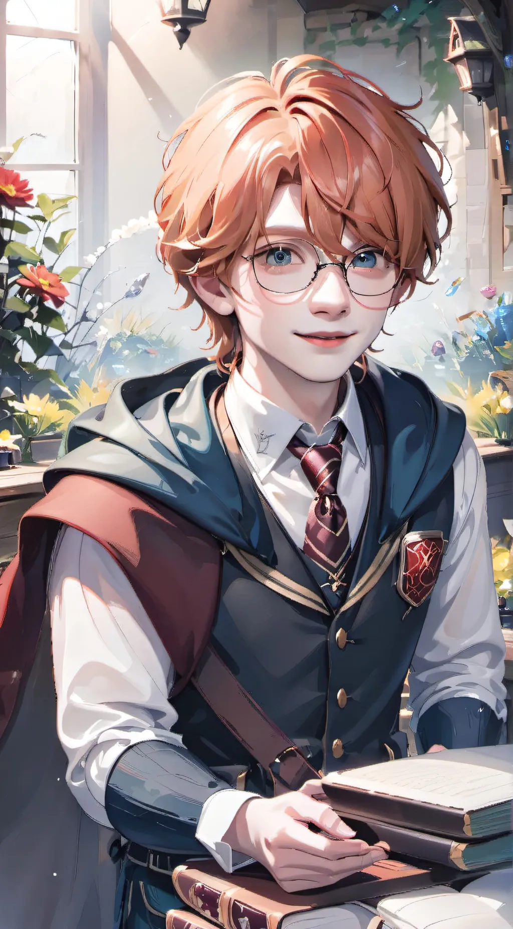 ai character: Ron Weasley background