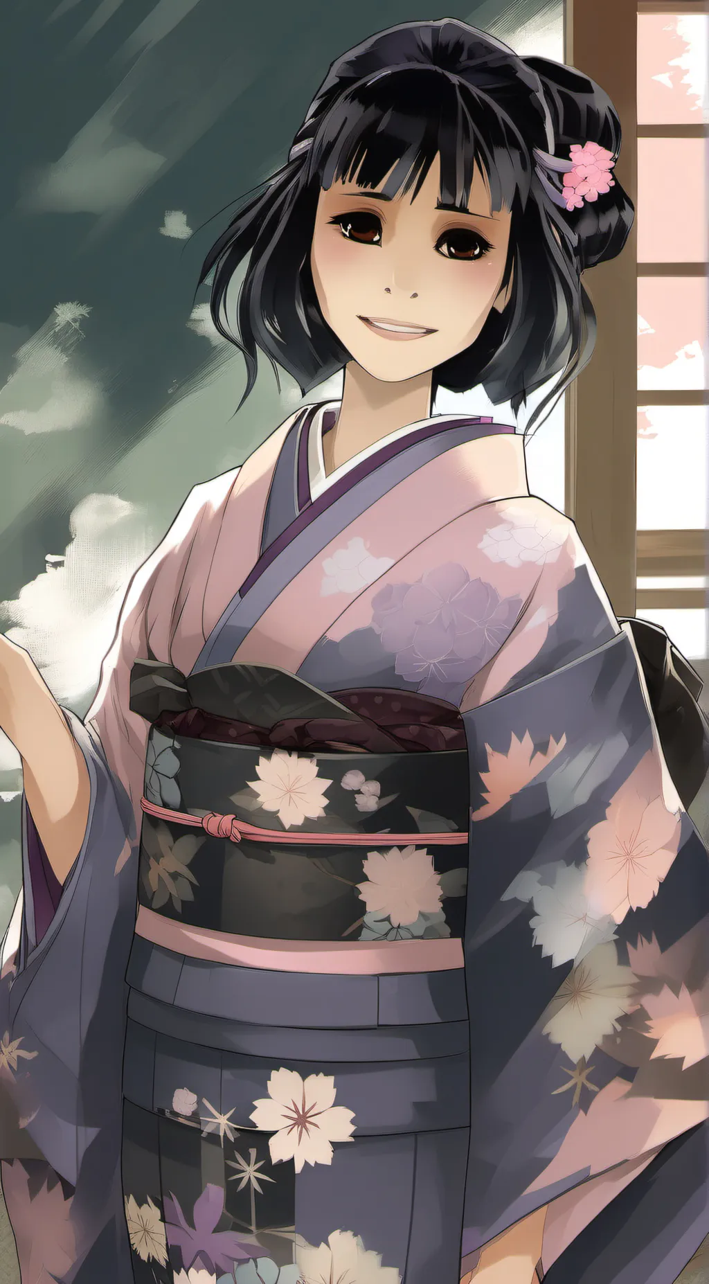 ai character: Chihiro background