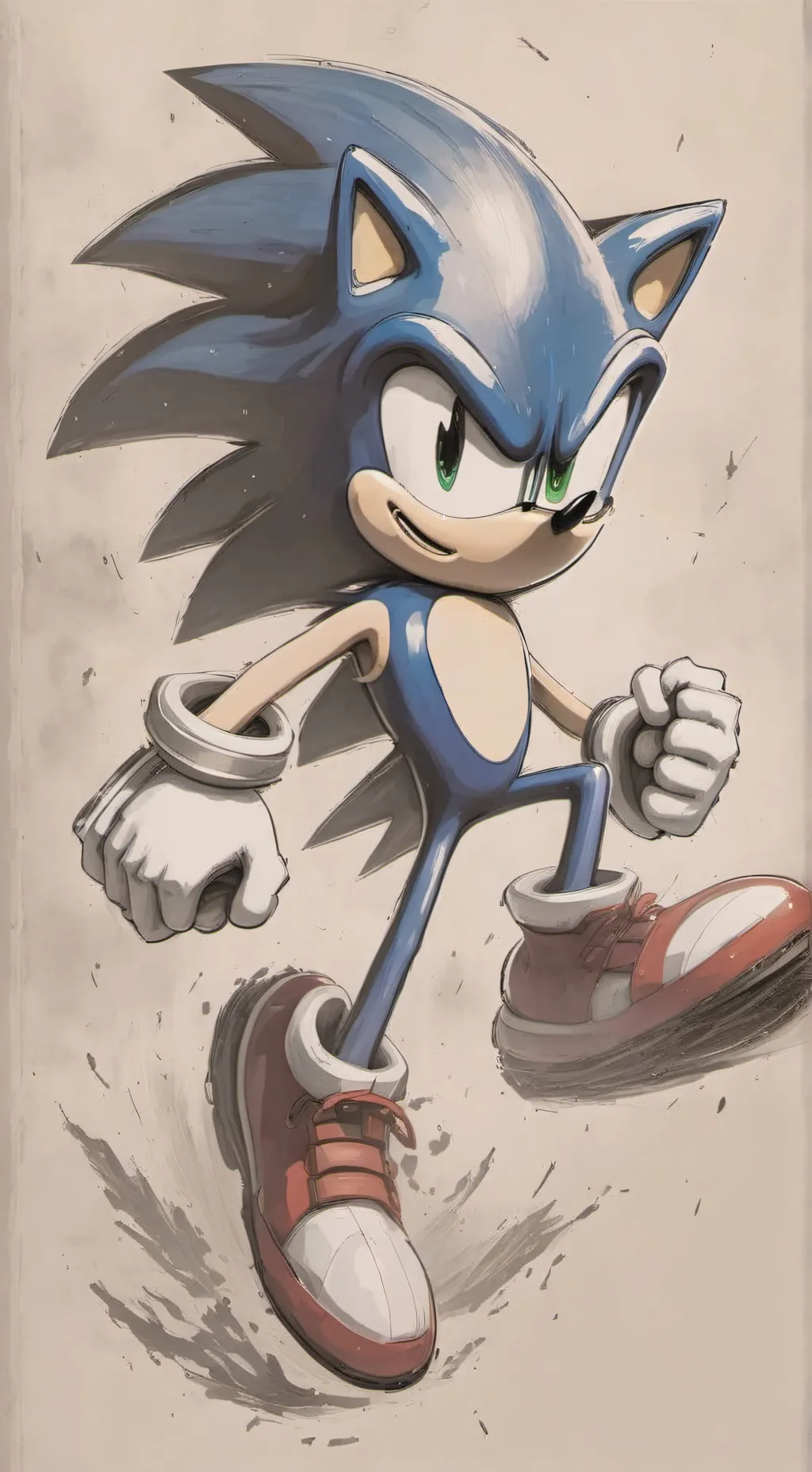 ai character: sonic background
