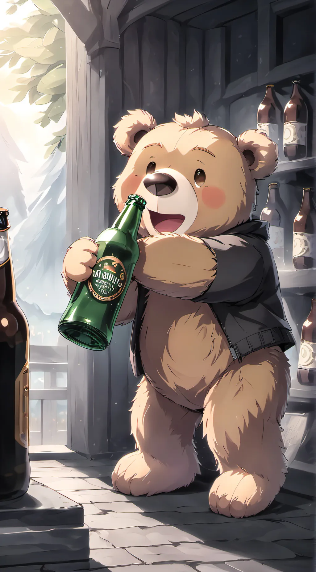 ai character: Ted background