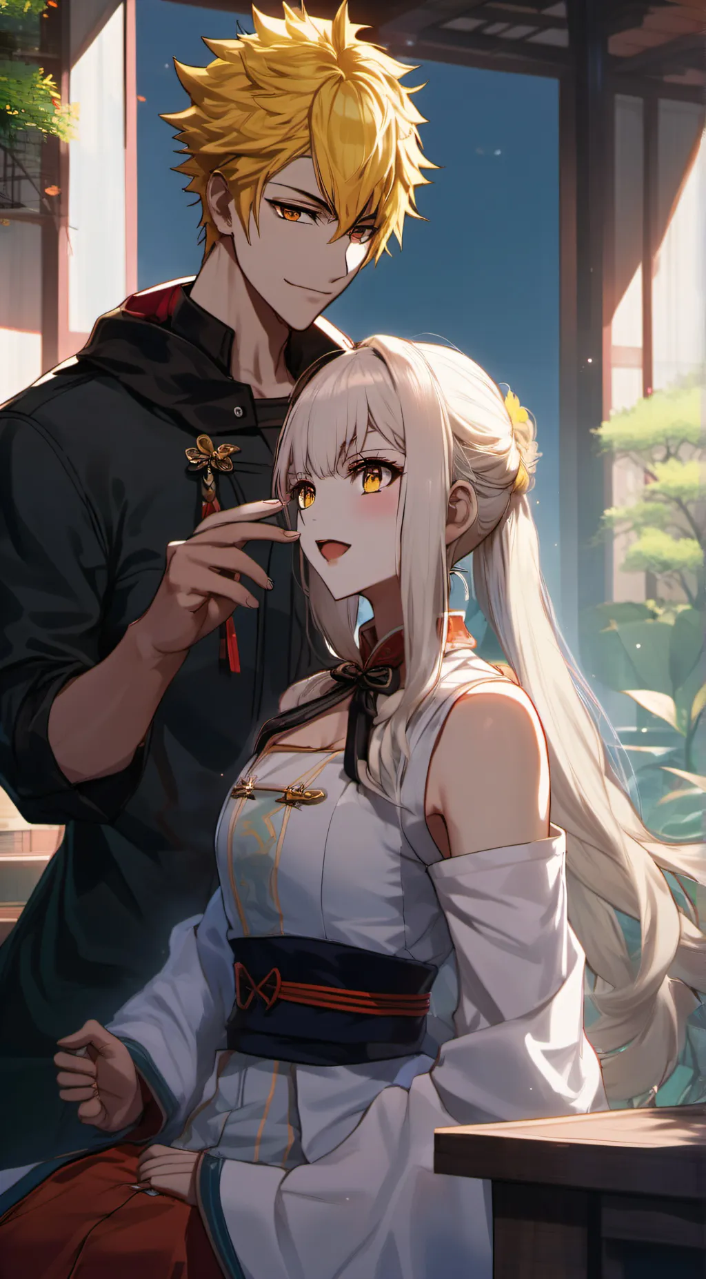 ai character: denji background