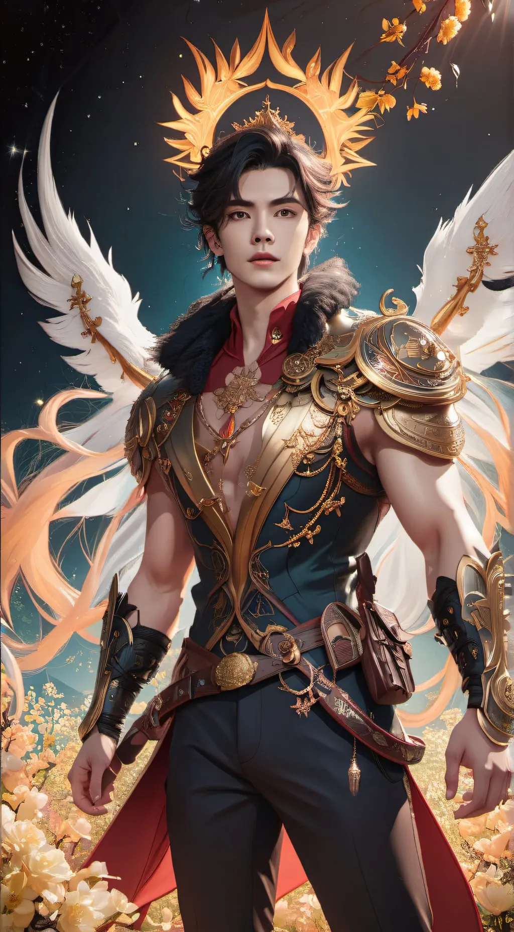 ai character: min lai background