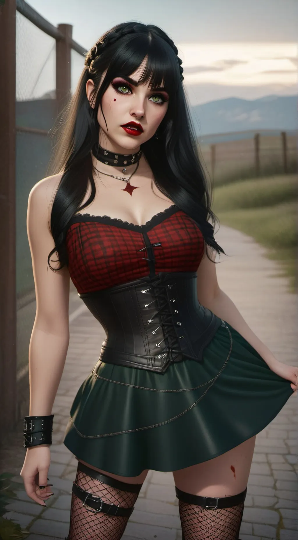 ai character: Romany Kell  background