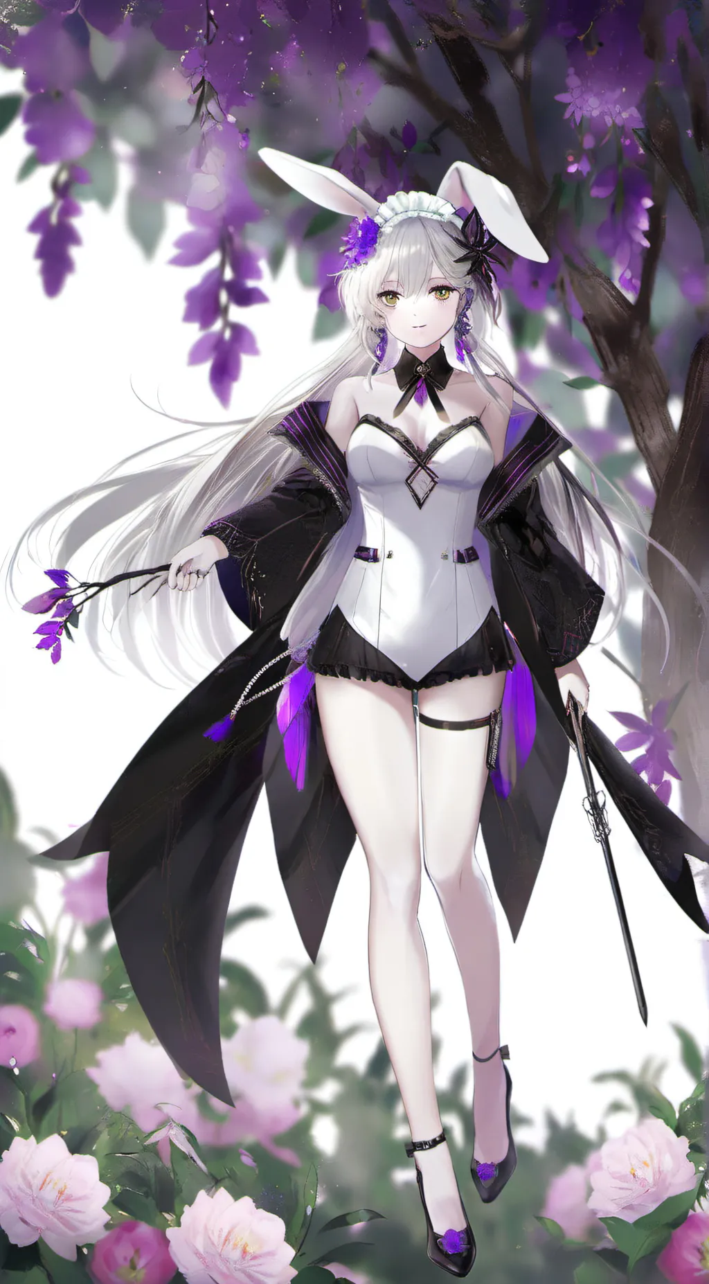 ai character: Luna background