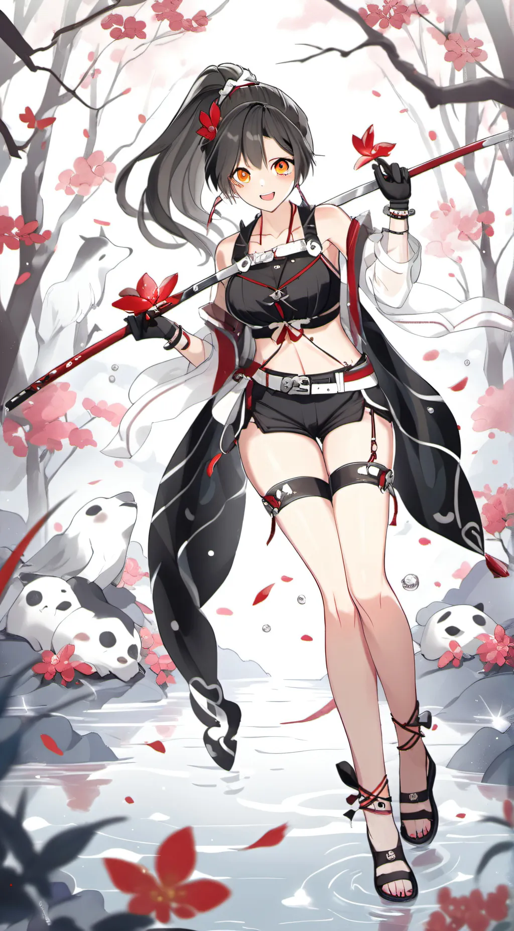 ai character: ruby  background