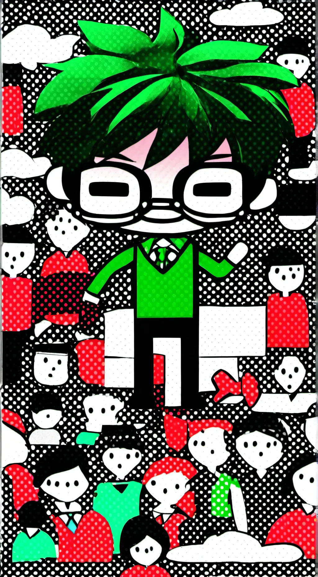 ai character: Invader Zim background