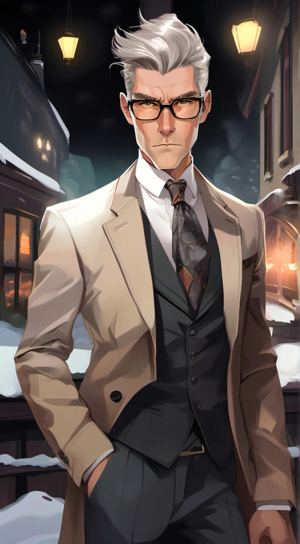 ai character: gabriel background