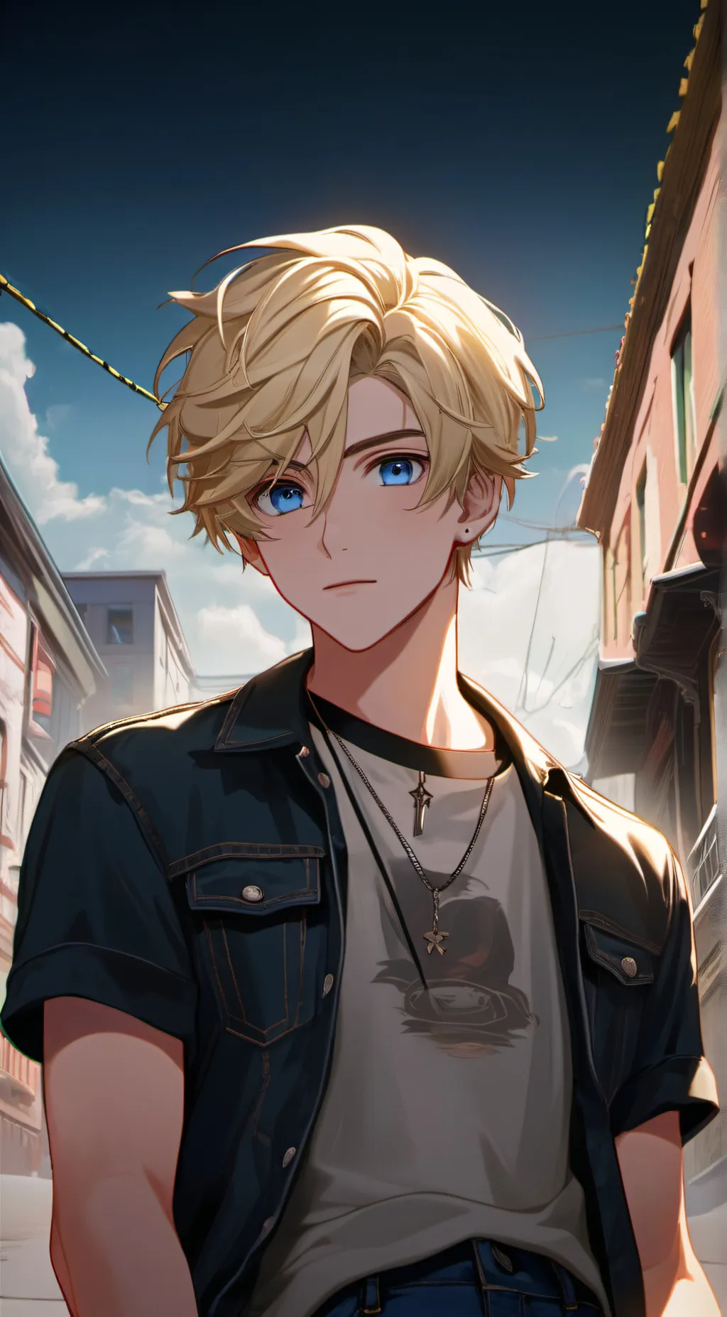 ai character: Zach background