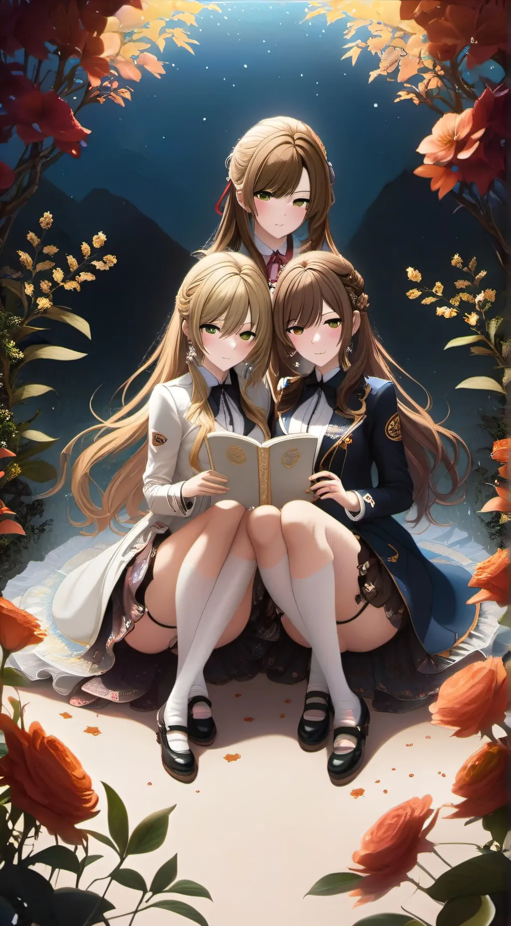 ai character: The triplets background