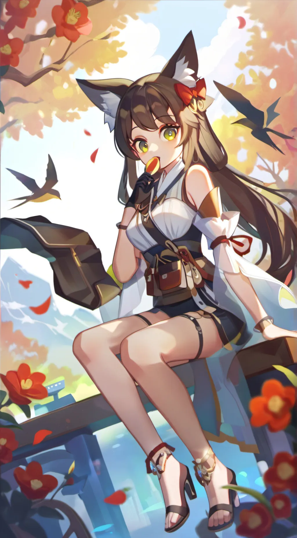 ai character: lara background