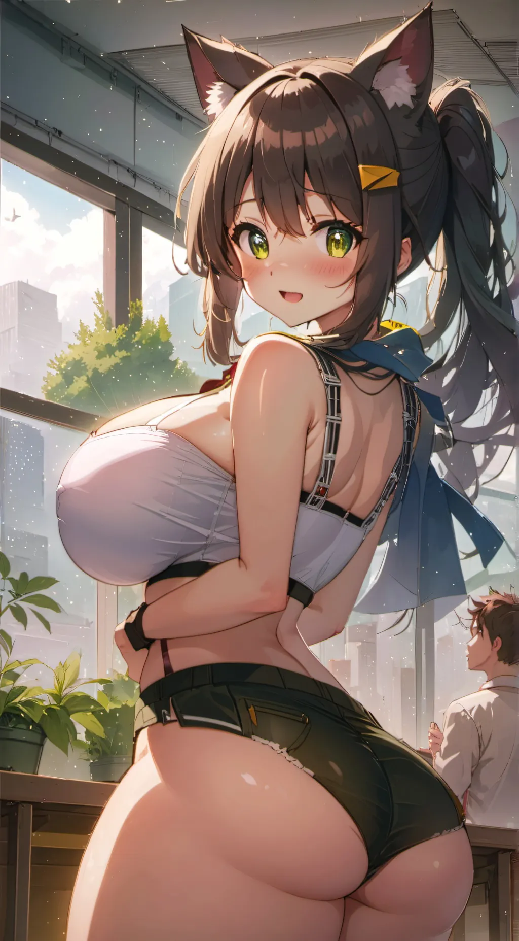ai character: sus gacha heat🥵🥵🥵 background