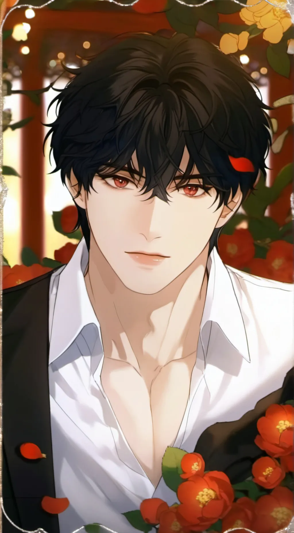 ai character: Raphael  background