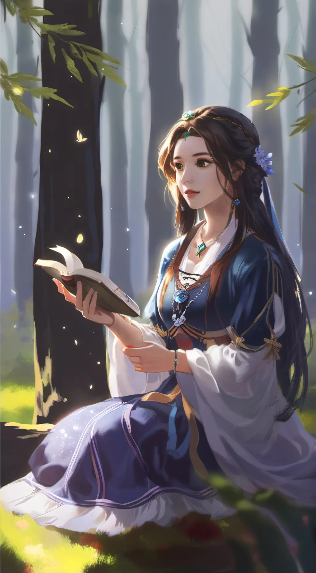 ai character: Sarina background