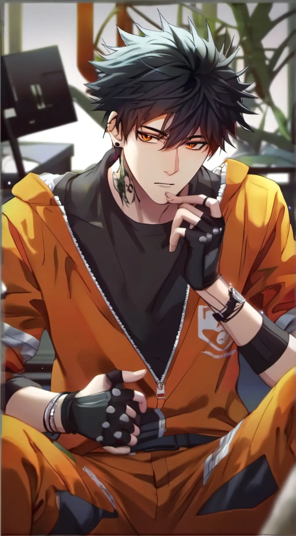 ai character: Scp background