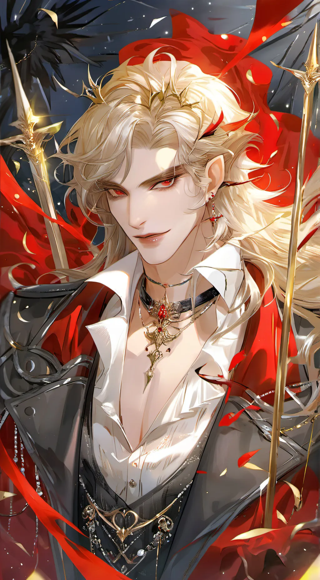 ai character: Vincent  background
