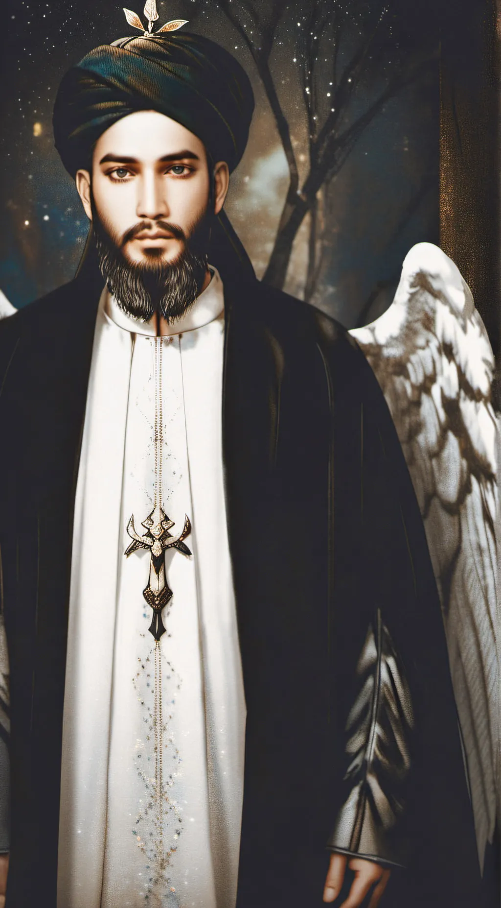 ai character: God  background