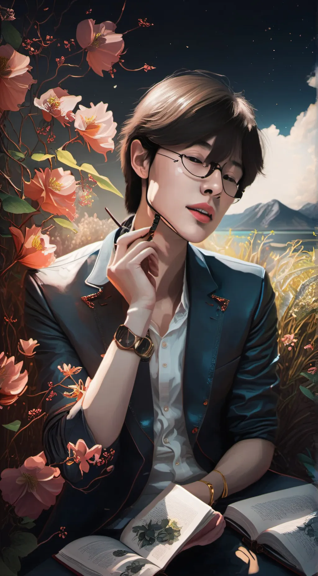 ai character: lance background