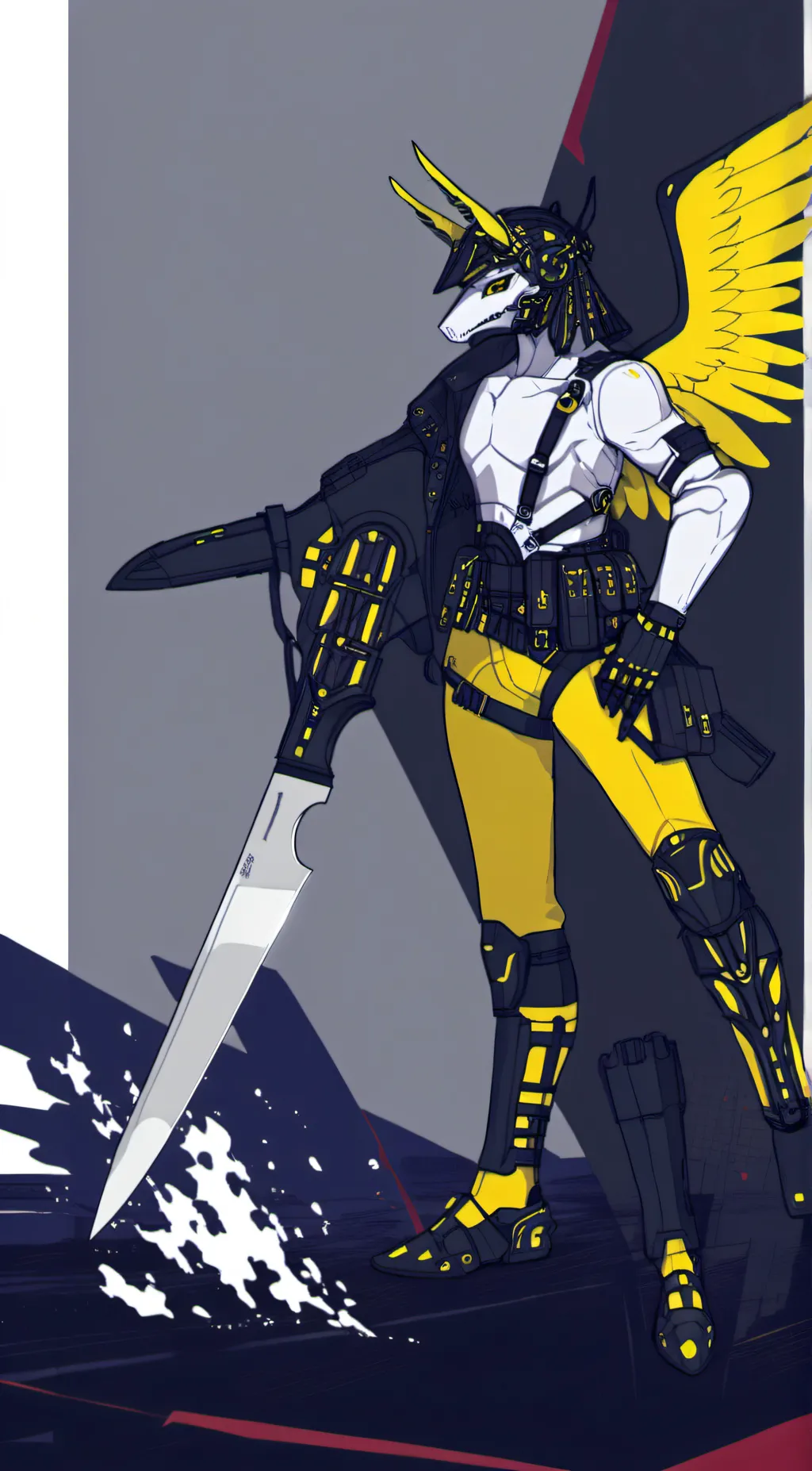 ai character: yellow revenge background