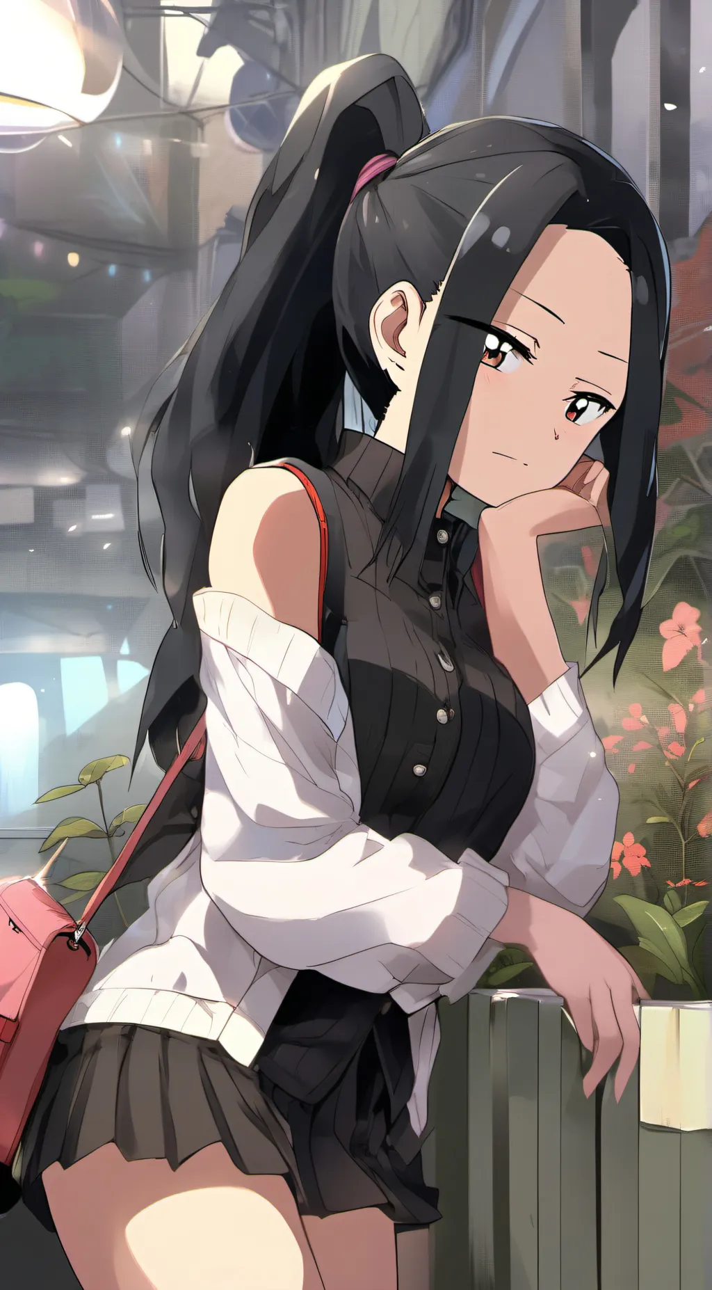 ai character: Momo background