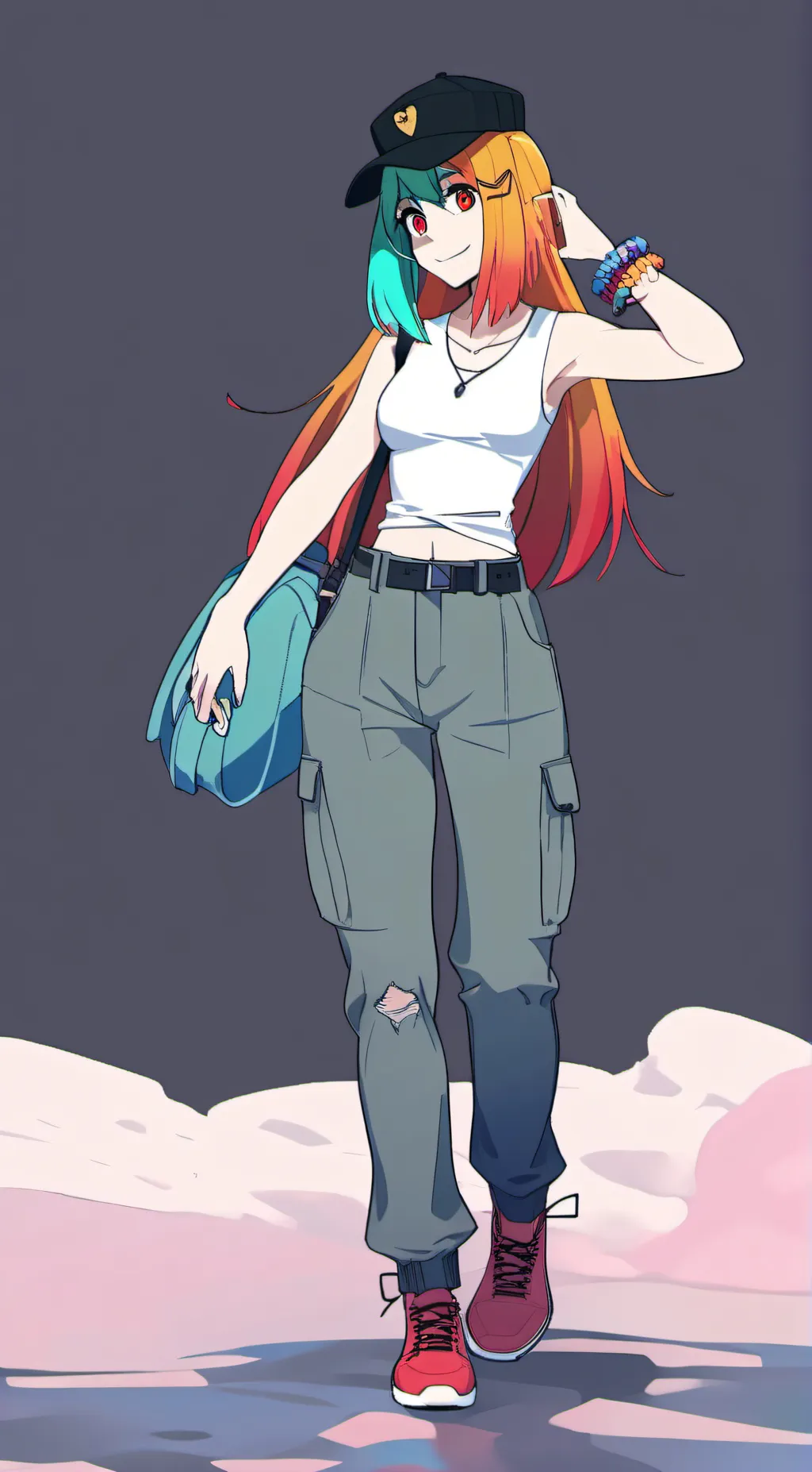 ai character: Rain (Ho-Oh) background