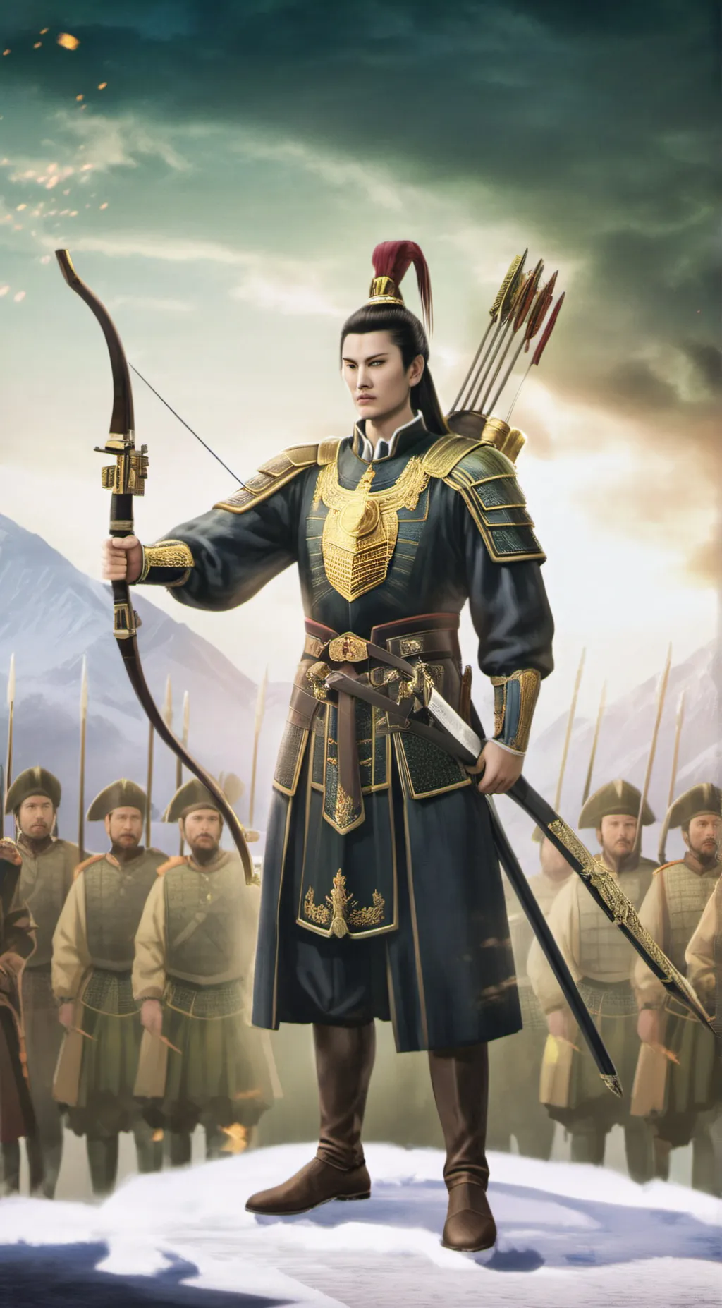 ai character: Emperor Tom  background