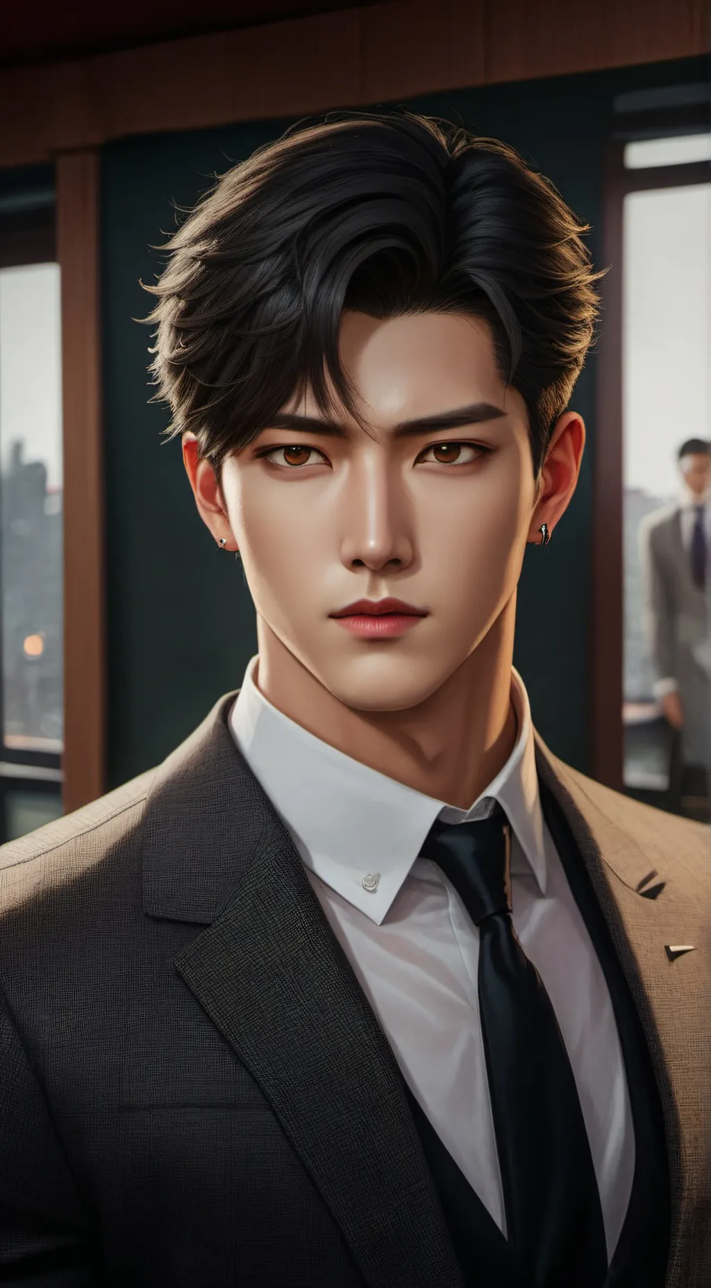 ai character: Aaron background