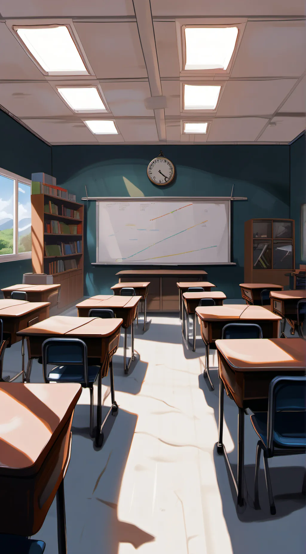 ai character: characters (school background