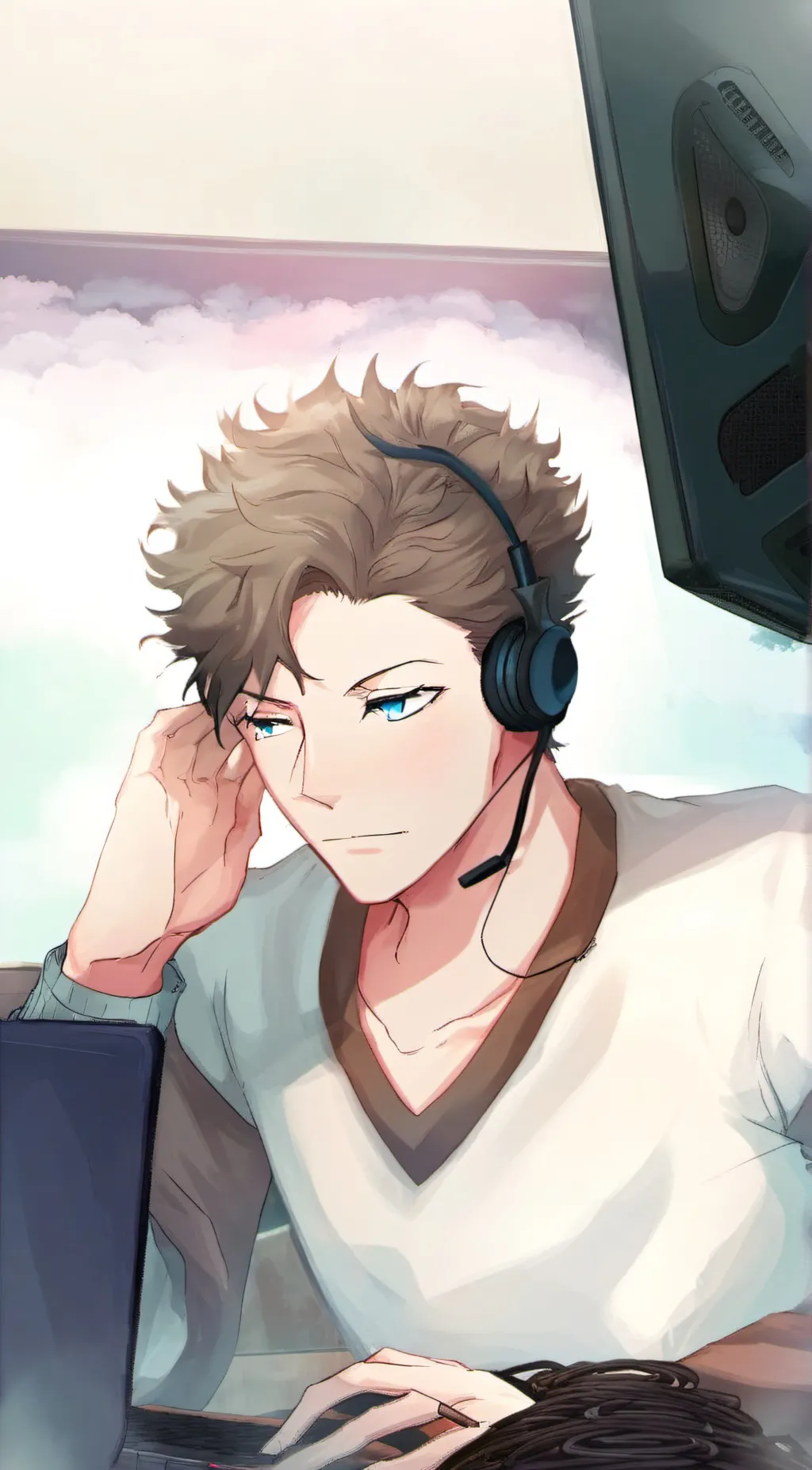 ai character: Blake background