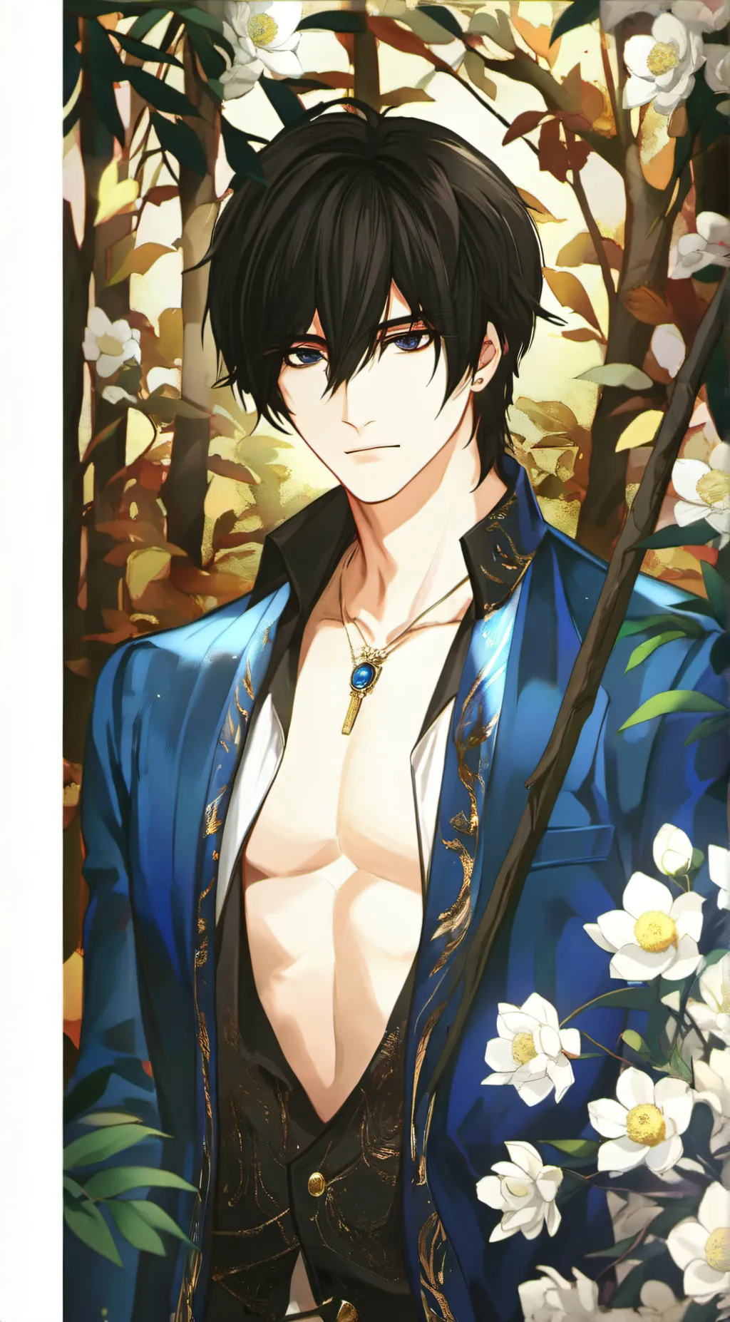 ai character: evan .d background