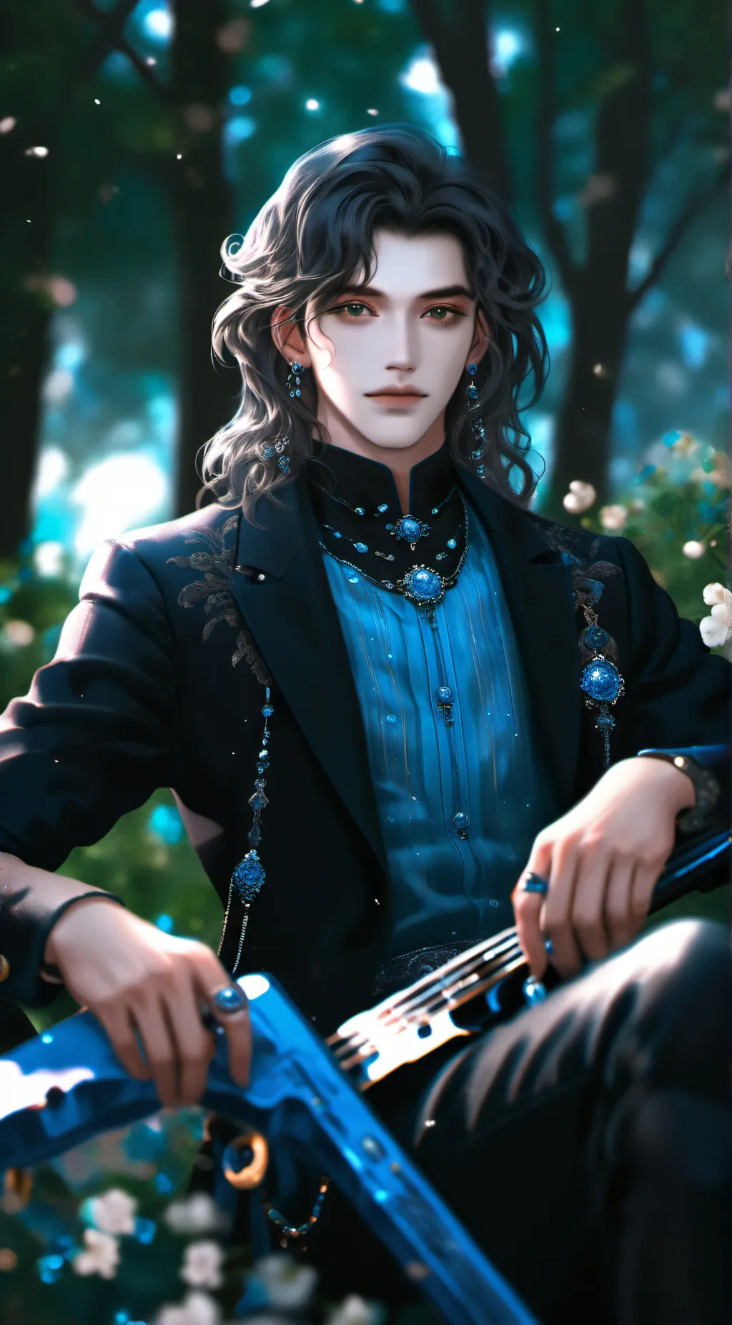 ai character: leo background