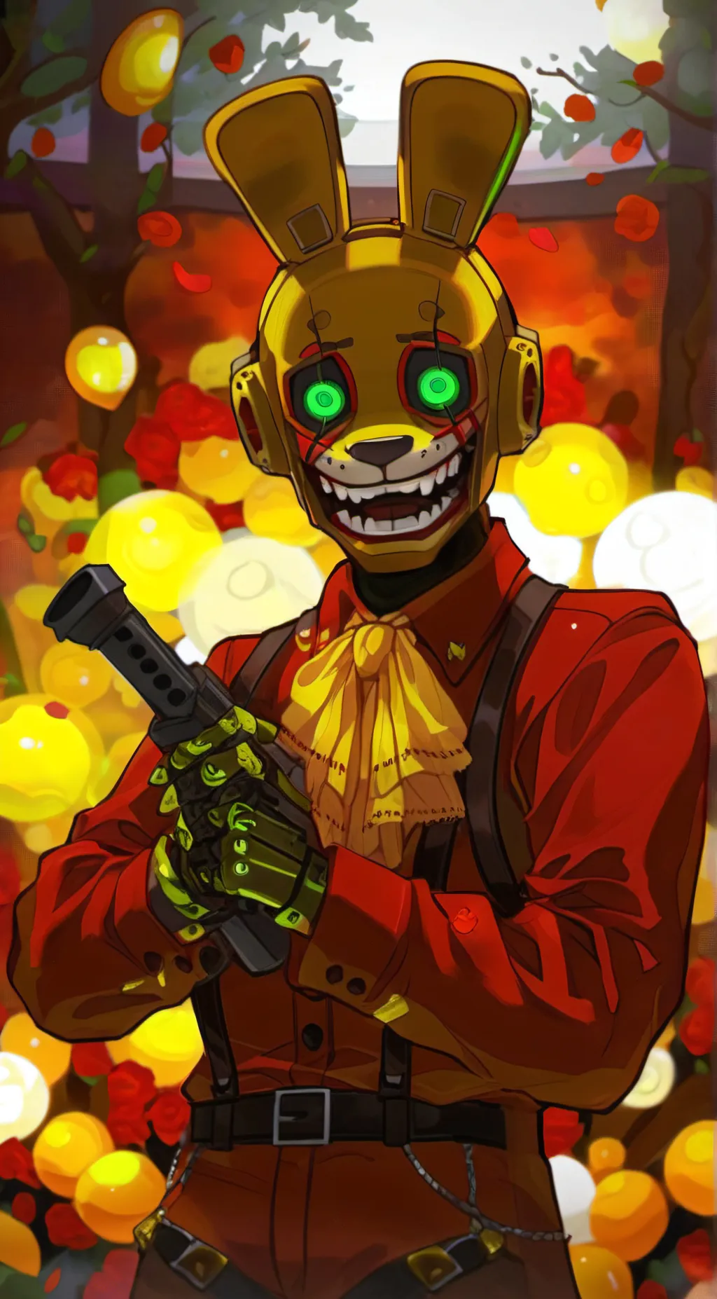 ai character: springtrap (fnaf) background