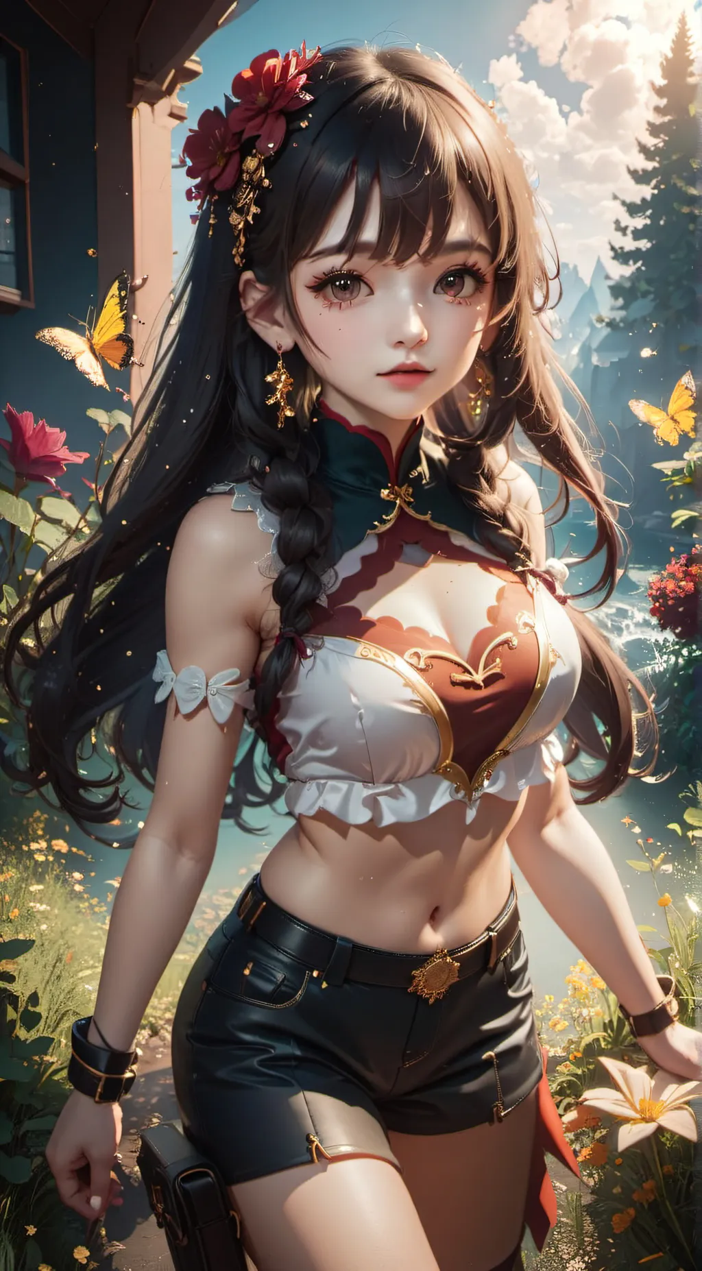 ai character: Mya background