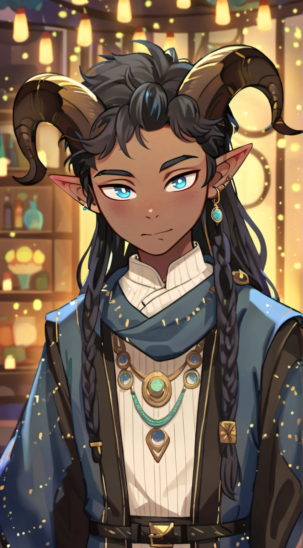 ai character: Pierce background