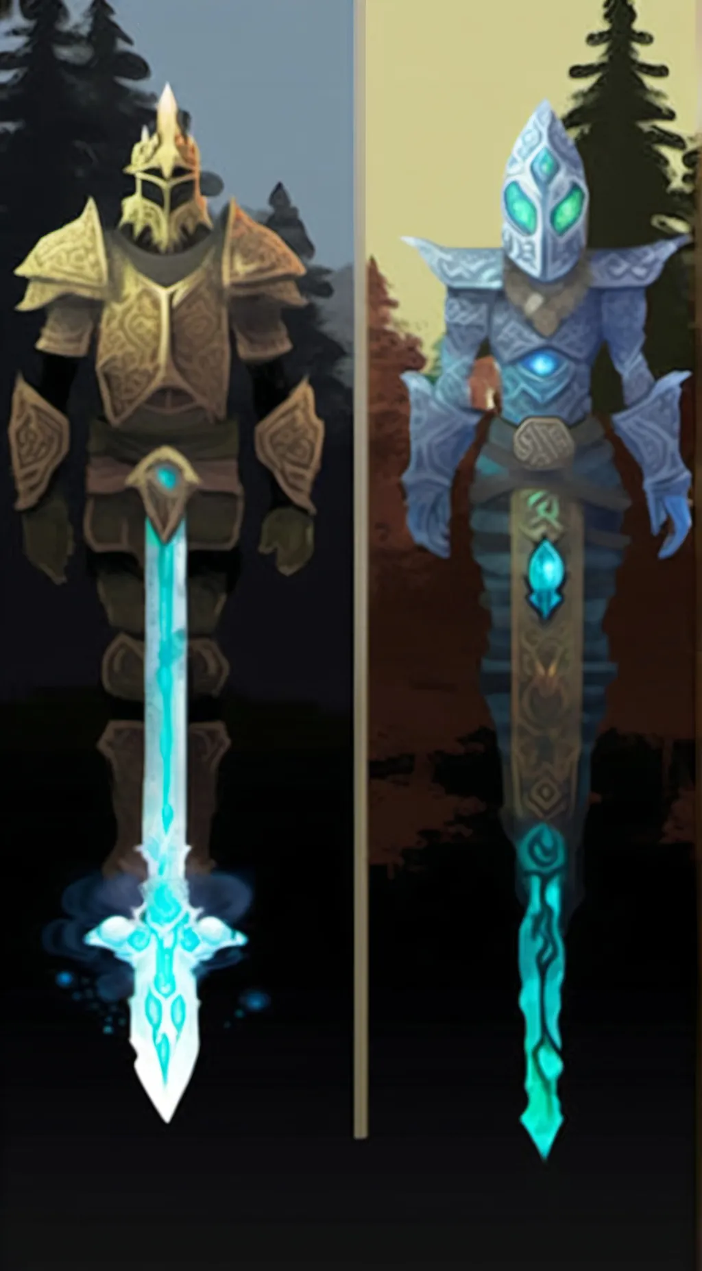 ai character: gormiti nature unl background