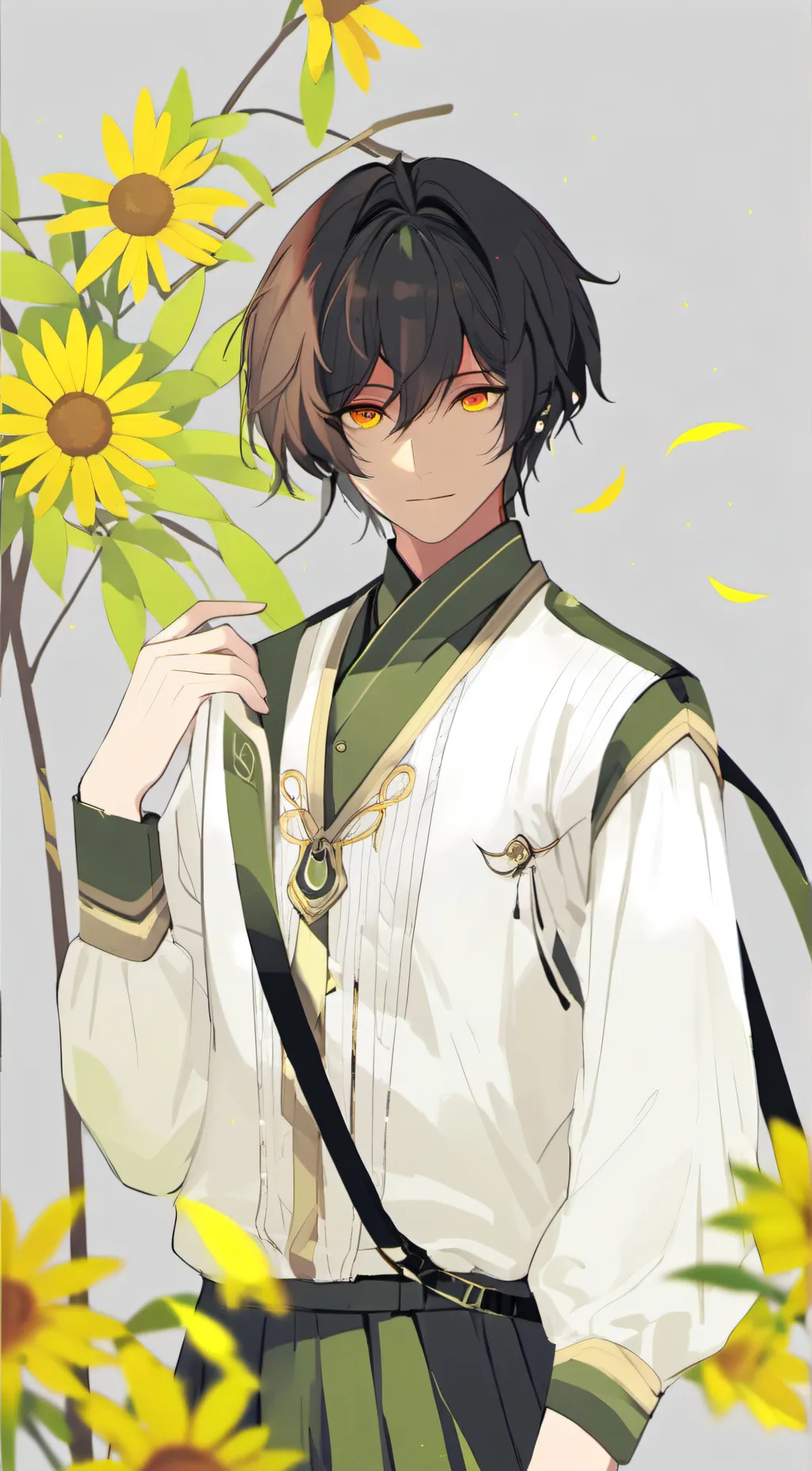 ai character: Xavier  background