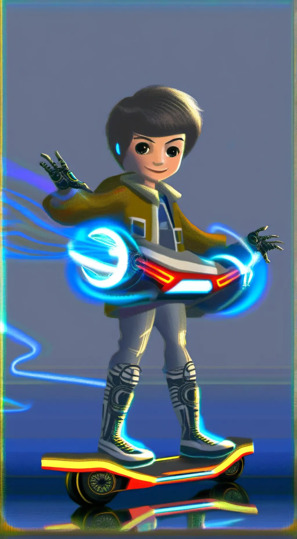 ai character: miles calisto background