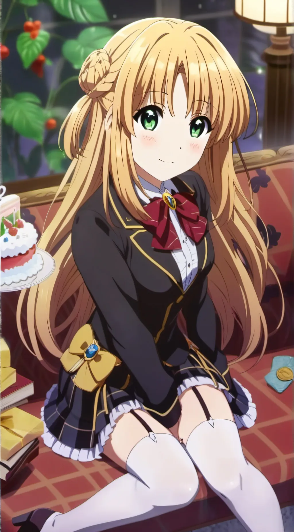 ai character: Asia Argento background
