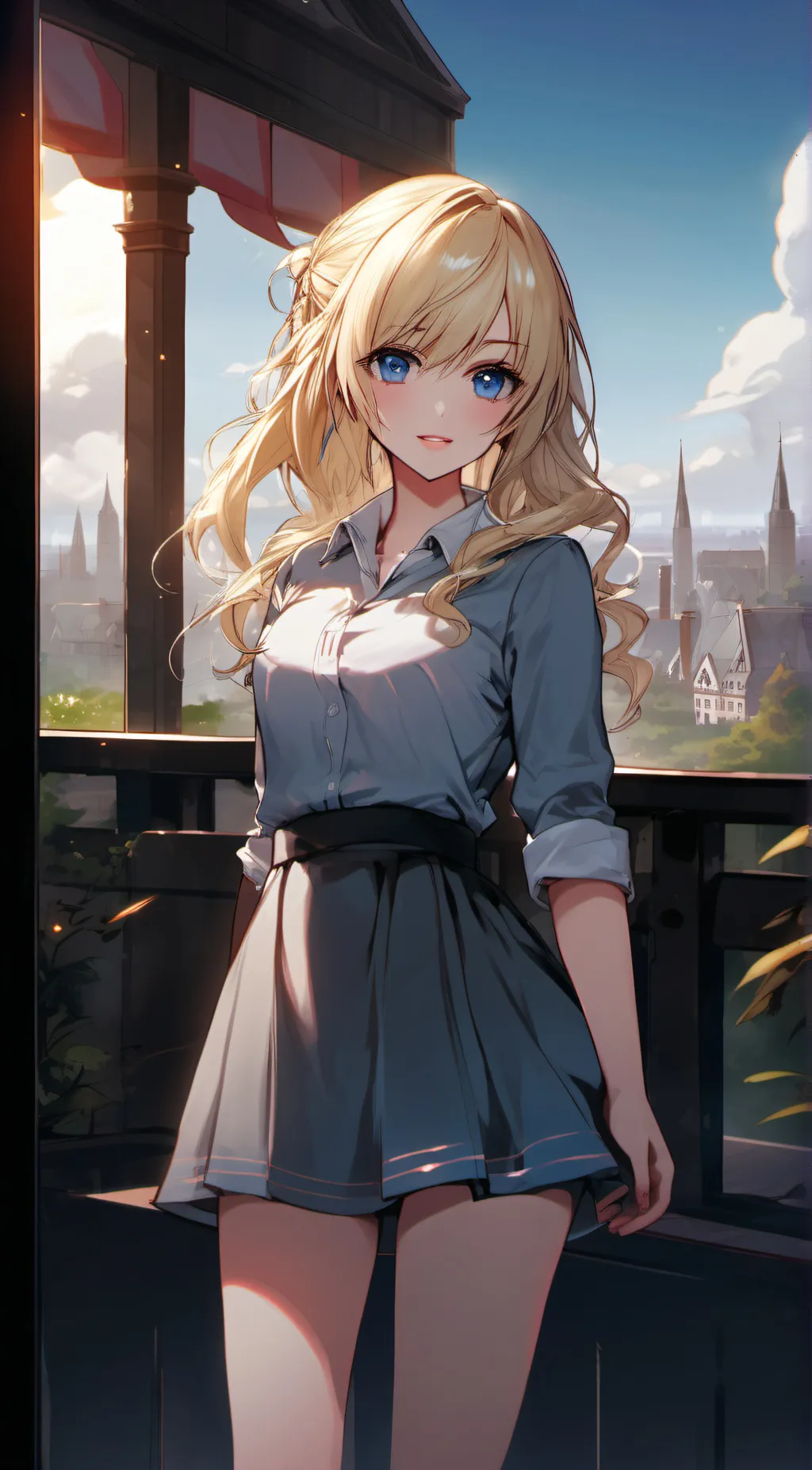 ai character: Sofia background